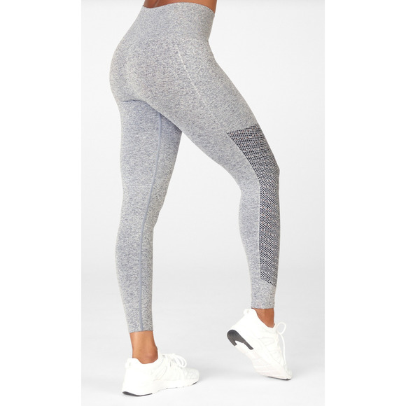 Fabletics Pants - Fabletics Sync Seamless High-Waisted Perforated 7/8 Leggings